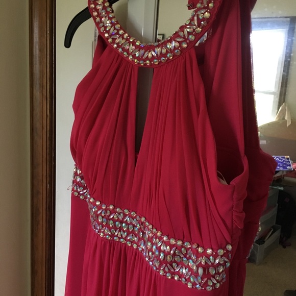 Pink Prom/Formal Dress Size 13/14 - Picture 2 of 3